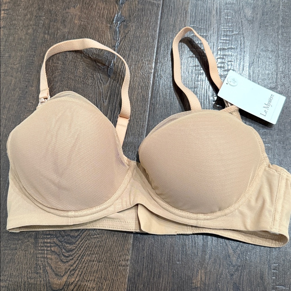 Le Mystère Beige Nursing Underwire Bra
